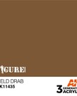 AK Interactive AK11435 3G Figure Field Drab 17ml