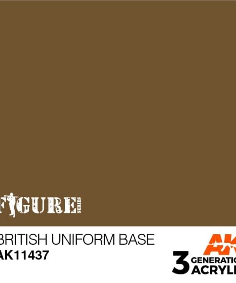 AK Interactive AK11437 3G Figure British Uniform Base 17ml