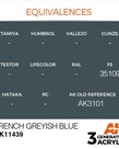 AK Interactive AK11439 3G Figure French Greyish Blue 17ml AK Interactive AK11439 3G Figure French Greyish Blue 17ml