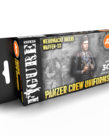 AK Interactive AK11622 3G Figure Panzer Crew Black Uniforms (6) Set