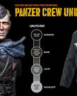 AK Interactive AK11622 3G Figure Panzer Crew Black Uniforms (6) Set