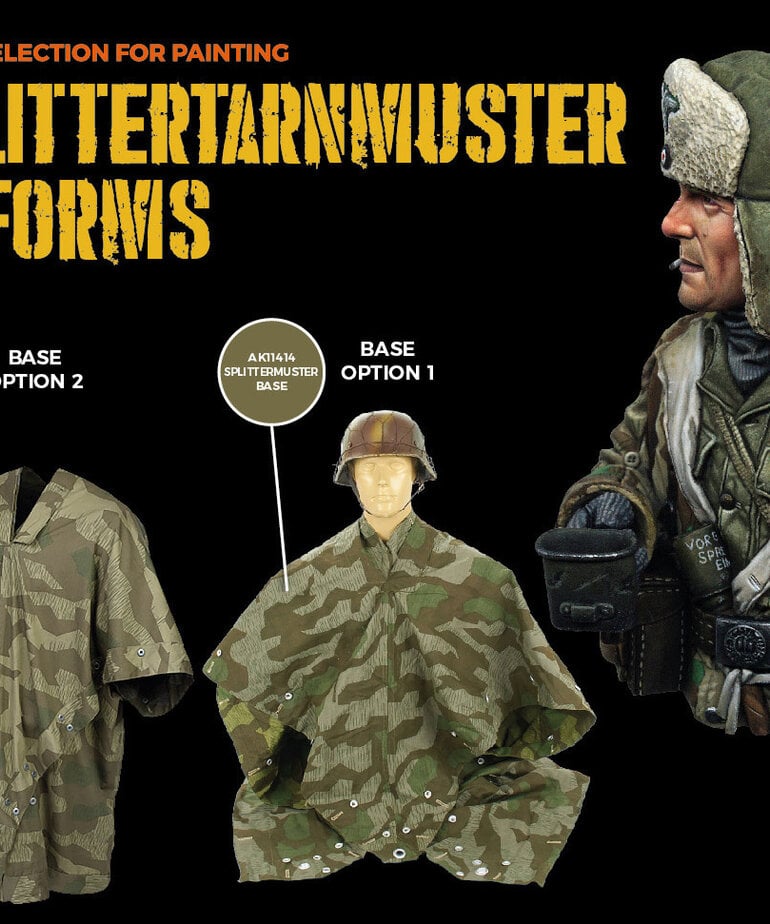 AK Interactive AK11624 3G Figure Splittermuster Uniform (6) Set