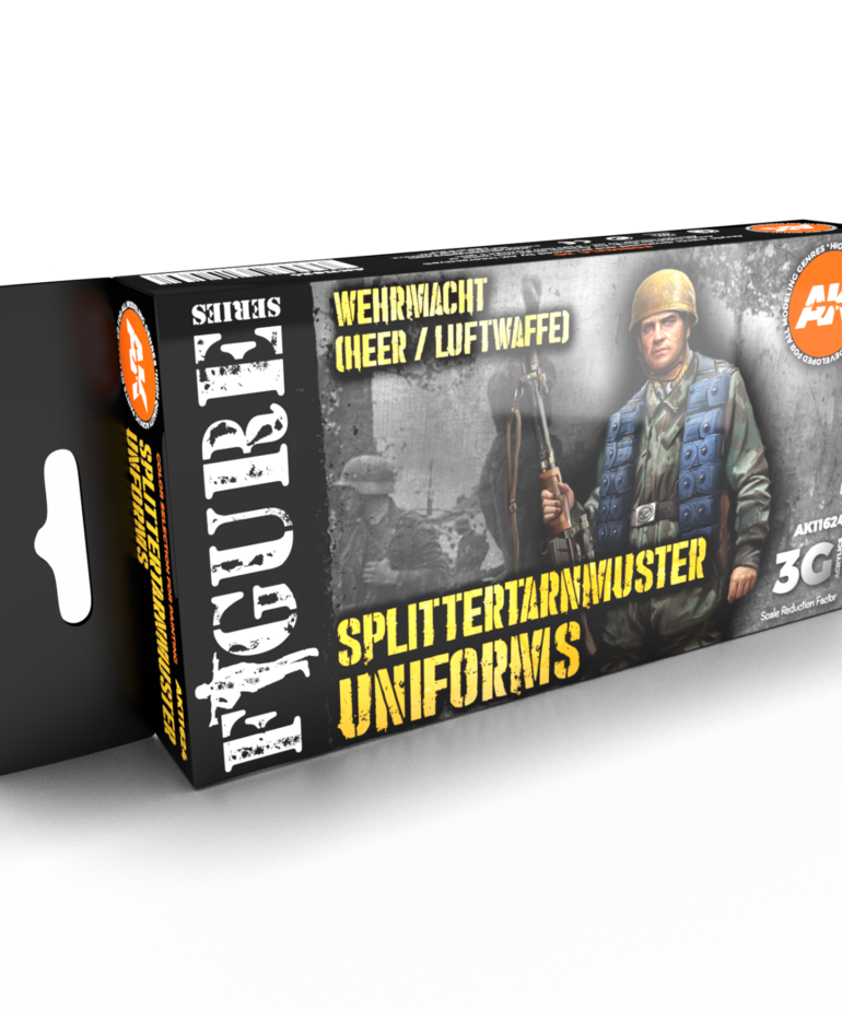AK Interactive AK11624 3G Figure Splittermuster Uniform (6) Set
