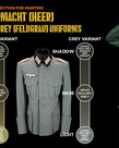 AK Interactive AK11627 3G Figure Field Grey (Feldgrau) Uniforms (6) Set