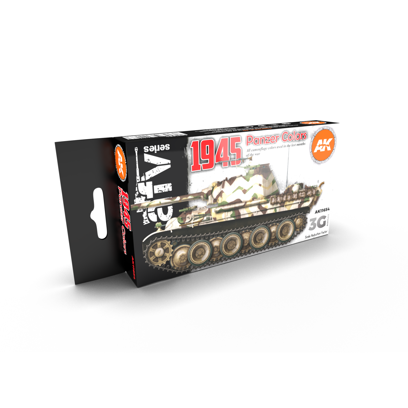 AK Interactive AK11654 3G AFV 1945 Panzer Colors (6) Set