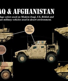 AK Interactive AK11655 3G AFV Iraq & Afghanistan (6) Set