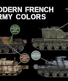 AK Interactive AK11661 3G AFV Modern French Army Colors (6) Set