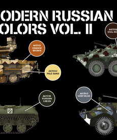AK Interactive AK11663 3G AFV Modern Russian Colors Vol.2 (6) Set