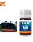 AK Interactive AK304 Weathering Effects Brown Streaking Grime For Red Hulls 35ml