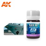 AK Interactive AK305 Weathering Effects Streaking Grime For Light Grey Ships 35ml
