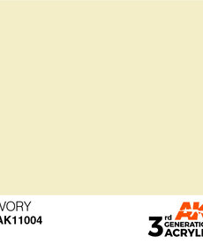 AK Interactive AK11004 3G Acrylic Ivory 17ml