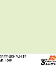 AK Interactive AK11005 3G Acrylic Greenish White 17ml
