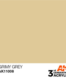 AK Interactive AK11008 3G Acrylic Grimy Grey 17ml