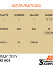 AK Interactive AK11008 3G Acrylic Grimy Grey 17ml