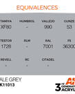 AK Interactive AK11013 3G Acrylic  Pale Grey 17ml
