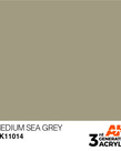AK Interactive AK11014 3G Acrylic  Sea Grey 17ml