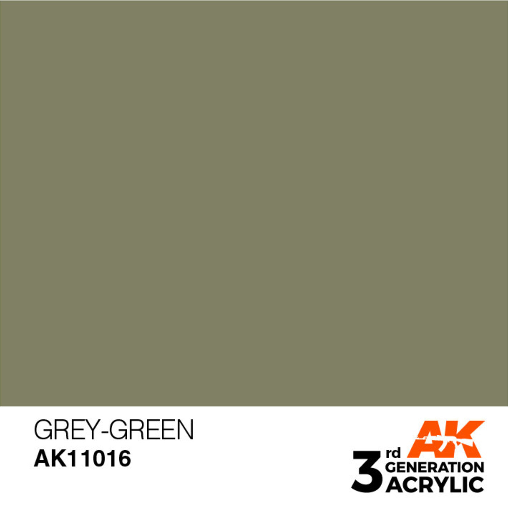 AK Interactive AK11016 3G Acrylic  Grey-Green 17ml