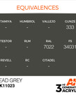 AK Interactive AK11023 3G Acrylic Lead Grey 17ml