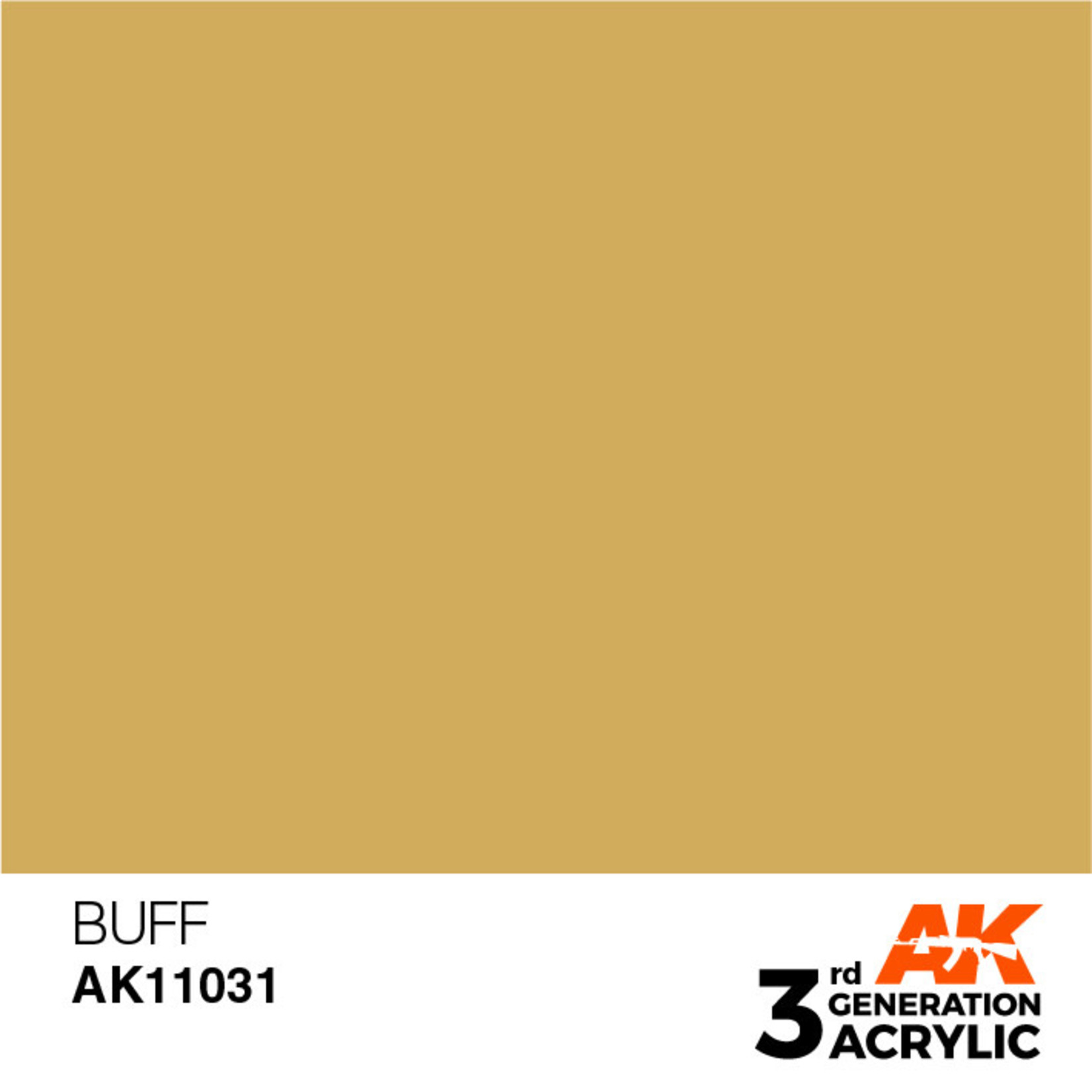 AK Interactive AK11031 3G Acrylic Buff 17ml