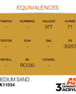 AK Interactive AK11034 3G Acrylic Medium Sand 17ml