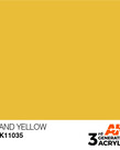 AK Interactive AK11035 3G Acrylic Sand Yellow 17ml