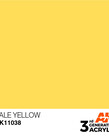 AK Interactive AK11038 3G Acrylic Pale Yellow 17ml