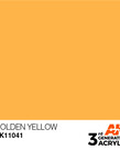 AK Interactive AK11041 3G Acrylic Golden Yellow 17ml