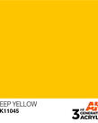 AK Interactive AK11045 3G Acrylic Deep Yellow 17ml