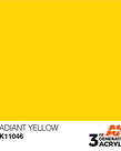 AK Interactive AK11046 3G Acrylic Radiant Yellow 17ml