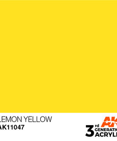 AK Interactive AK11047 3G Acrylic Lemon Yellow 17ml