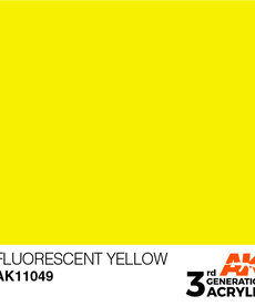 AK Interactive AK11049 3G Acrylic Fluorescent Yellow 17ml