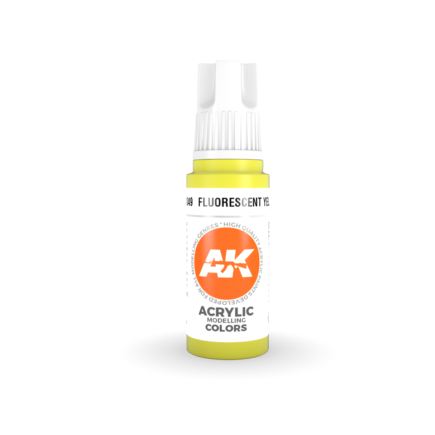 AK Interactive AK11049 3G Acrylic Fluorescent Yellow 17ml