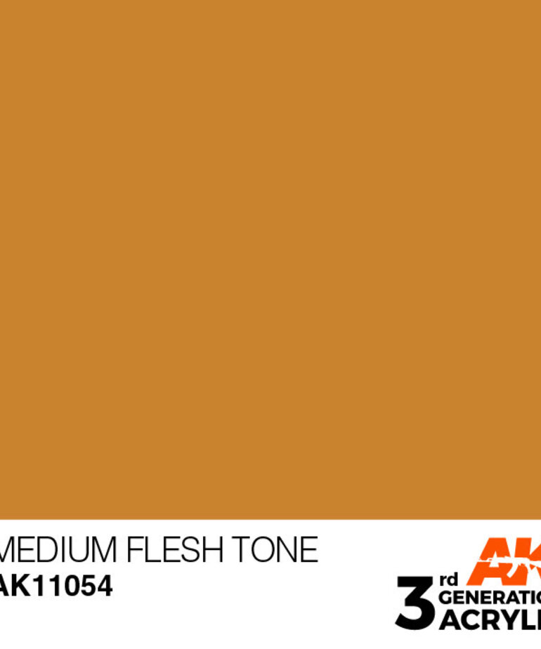 AK Interactive AK11054 3G Acrylic Medium Flesh Tone 17ml