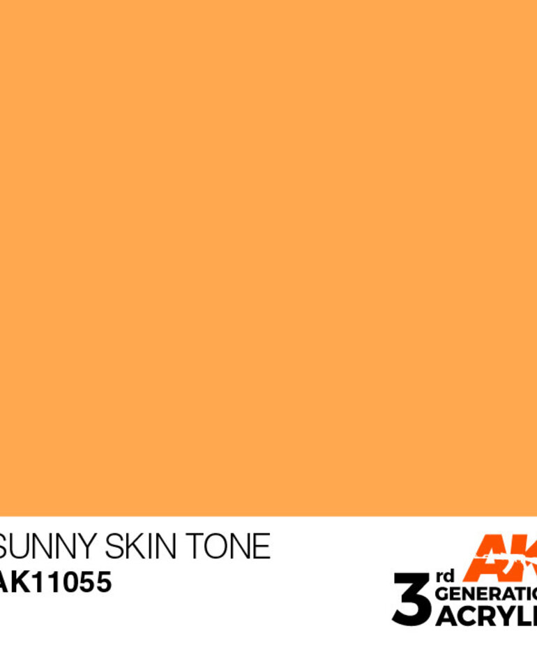 AK Interactive AK11055 3G Acrylic Sunny Skin Tone 17ml