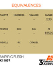 AK Interactive AK11057 3G Acrylic Vampiric Flesh 17ml
