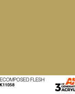 AK Interactive AK11058 3G Acrylic Decomposed Flesh 17ml