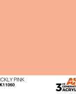 AK Interactive AK11060 3G Acrylic Sickly Pink 17ml