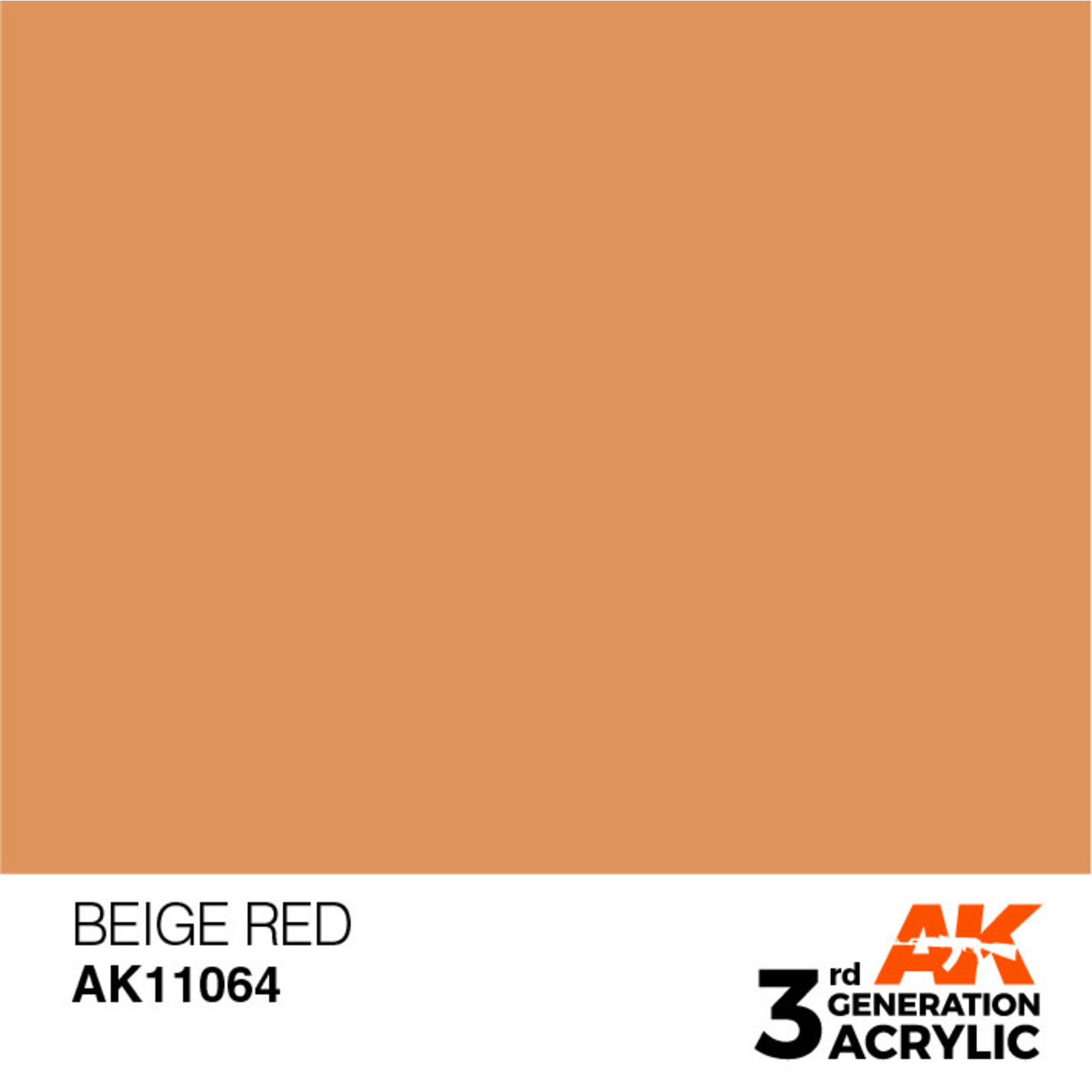 AK Interactive AK11064 3G Acrylic Beige Red 17ml