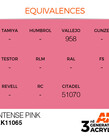 AK Interactive AK11065 3G Acrylic Intense Pink 17ml