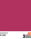 AK Interactive AK11067 3G Acrylic Magenta 17ml