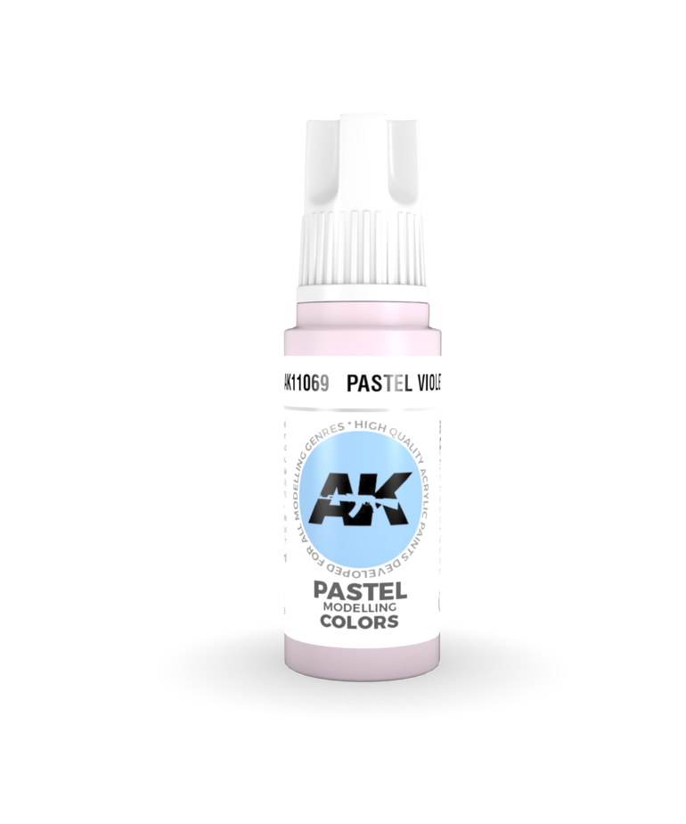 AK Interactive AK11069 3G Acrylic Pastel Violet 17ml