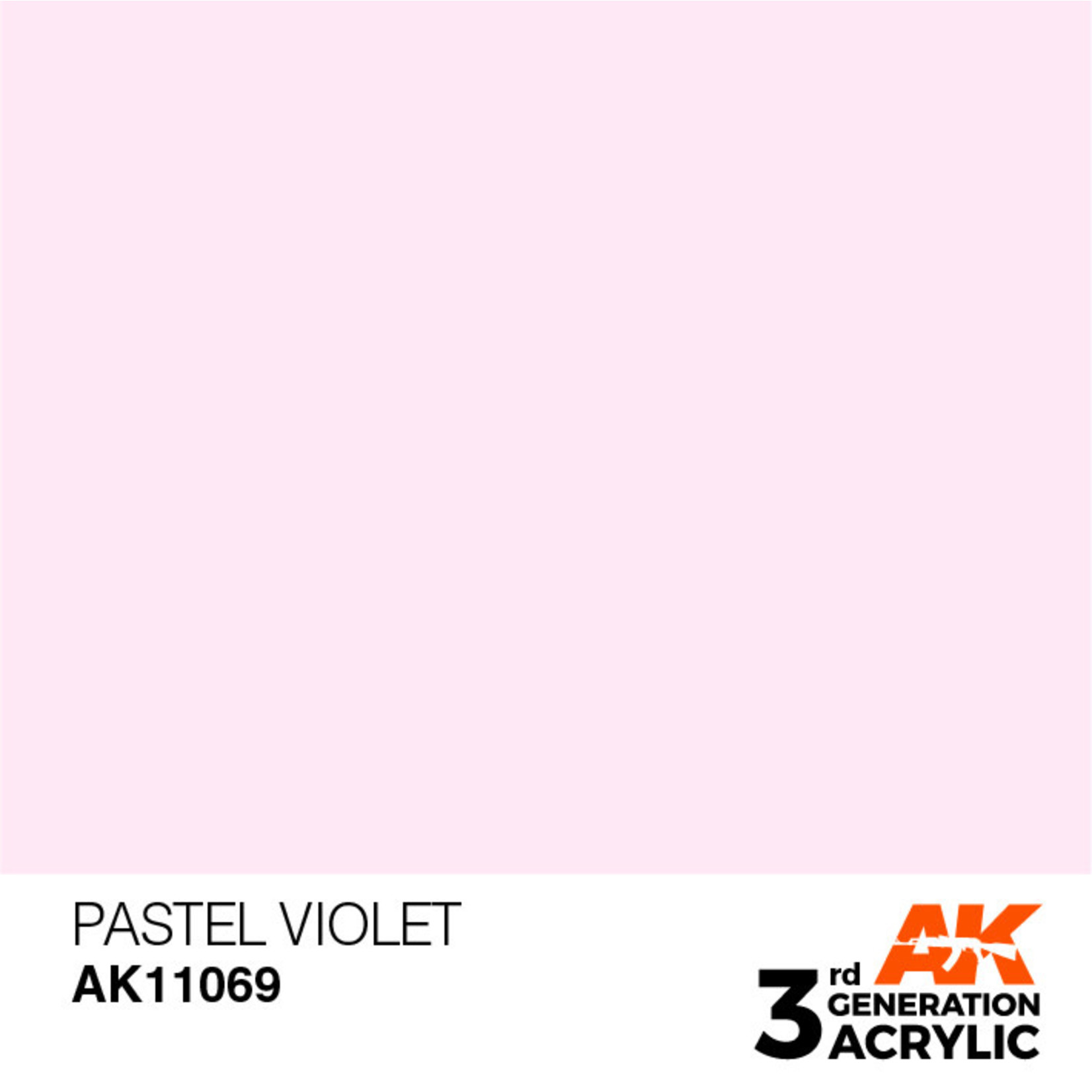 AK Interactive AK11069 3G Acrylic Pastel Violet 17ml