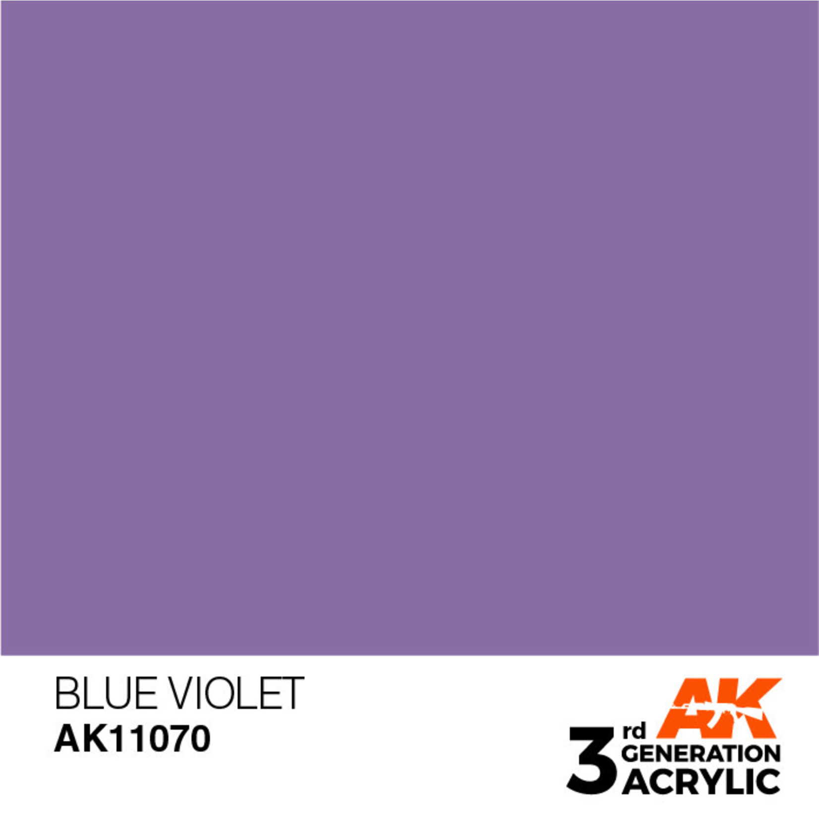 AK Interactive AK11070 3G Acrylic Blue Violet 17ml