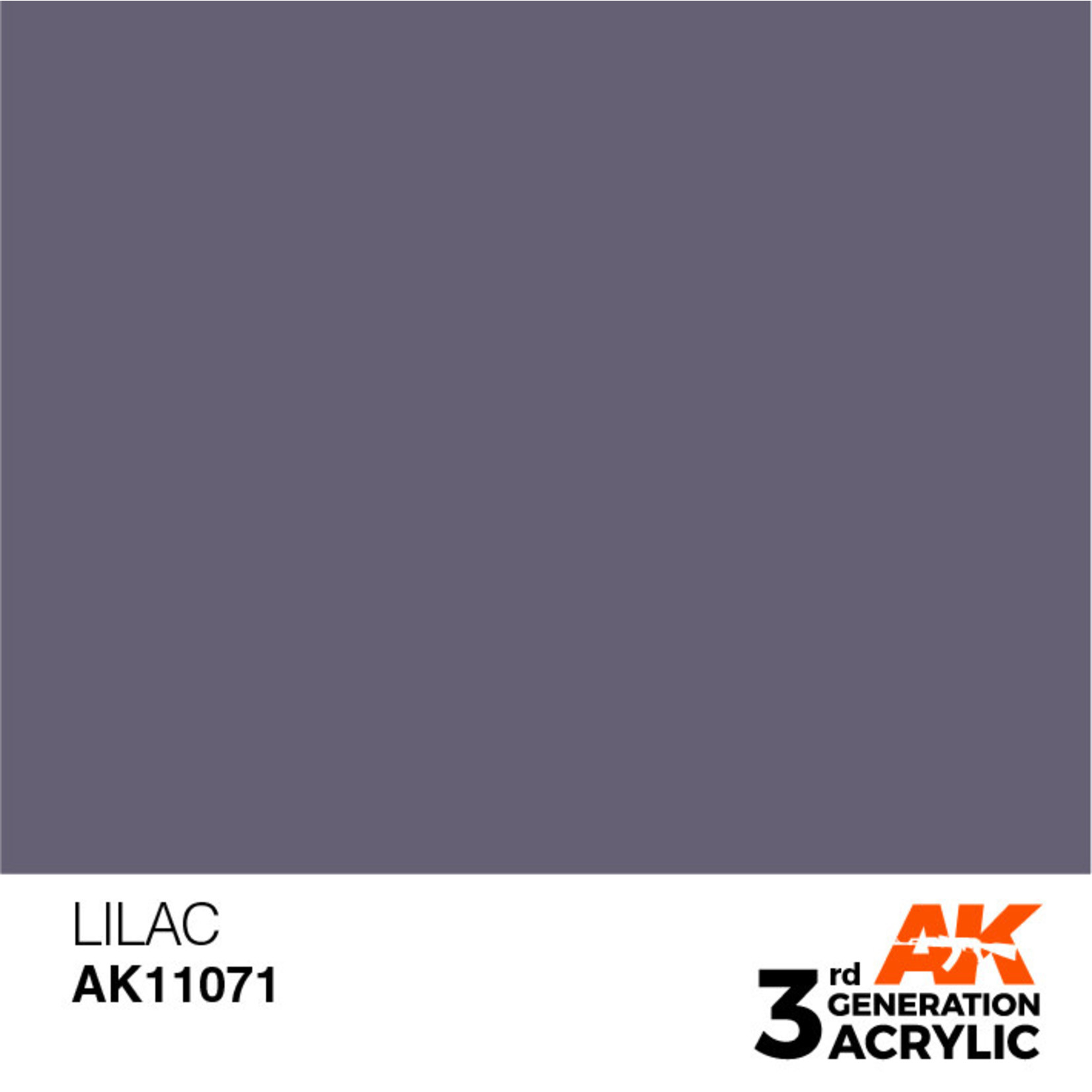 AK Interactive AK11071 3G Acrylic Lilac 17ml