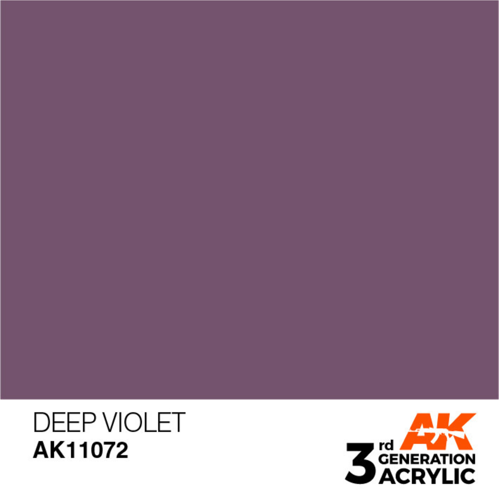 AK Interactive AK11072 3G Acrylic Deep Violet 17ml