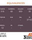 AK Interactive AK11073 3G Acrylic Purple 17ml