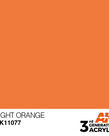 AK Interactive AK11077 3G Acrylic Light Orange 17ml