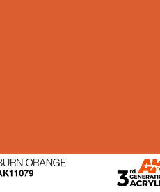 AK Interactive AK11079 3G Acrylic Burn Orange 17ml