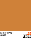 AK Interactive AK11100 3G Acrylic Light Brown 17ml