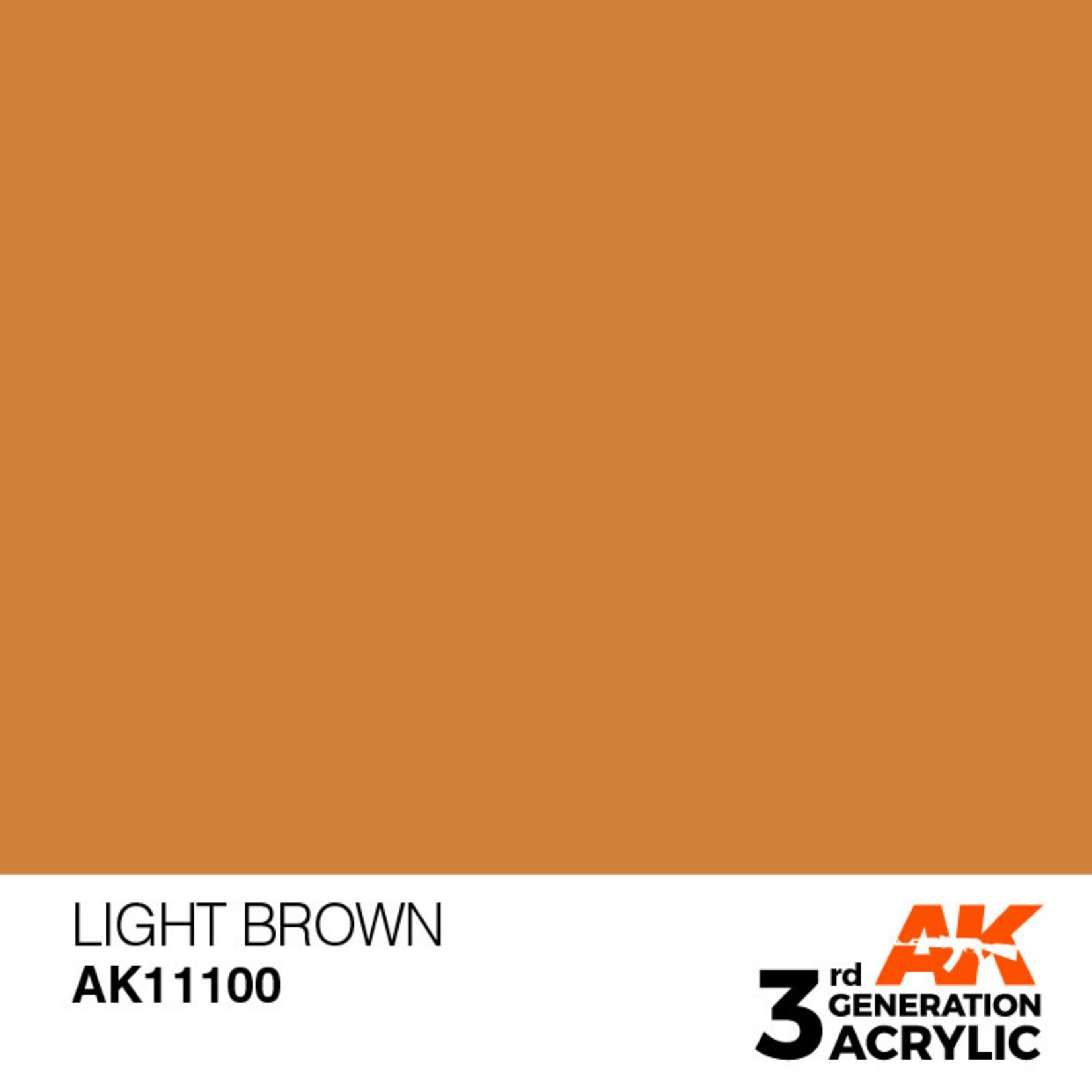 AK Interactive AK11100 3G Acrylic Light Brown 17ml